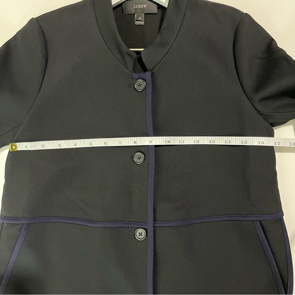 J CREW Tipped Twill Jacket Blazer B8544 Button Down - Picture 4 of 11